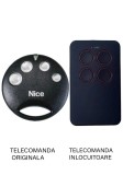 Telecomanda inlocuitoare poarta garaj de 2 si 4 canale cod saritor 433.92MHz NICE SMILO SM4 compatibila cu originalul (842)