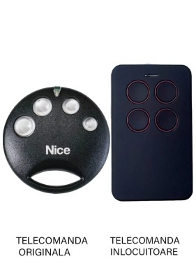 Telecomanda inlocuitoare poarta garaj de 2 si 4 canale cod saritor 433.92MHz NICE SMILO SM4 compatibila cu originalul (842) foto
