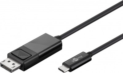 Cablu USB Type C la Displayport tata-tata 1.2m 4K GOOBAY foto