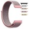Curea material textil, compatibila cu Apple Watch 9|8|7|6|5|4|3|2|1 Series, 49mm|45mm|44mm|42mm, Light Pink