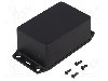 Carcasa ABS, 57mmx87mmx40mm, IP54, HAMMOND - 1591XXLFLBK