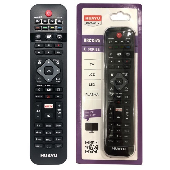 URC-1525 Telecomanda pentru LCD/LED PHILIPS Smart cu/fara netflix cu functie de invatare