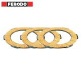 Set discuri ambreiaj Ferodo FCD0578 - Piaggio Ape P (80-85) - Ape TM P (85-89) - Vespa PK - PK XL - PX - Special 50-125cc (set 3 buc), Oem