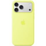 Husa de protectie Apple cu MagSafe pentru iPhone 17 Pro Max, Silicon Neon Yellow