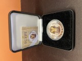 Perth Mint 2012 Colorful Egypt 20gr Silver Proof 1 Dollar Fiji Tutankhamun