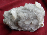 Specimen minerale - FLOROCALCIT PE SIDERIT (BB2), Naturala, Calcit