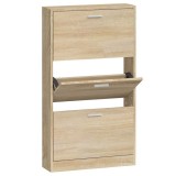 Cumpara ieftin Pantofar, stejar, 59x17x108 cm, lemn prelucrat