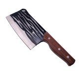 Cutit Tip Satar Pentru Transat si Feliat, Lama Forjata, Protectie Lama, Agatatoare, 29 cm