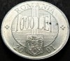 Moneda 1000 LEI - ROMANIA, anul 2001 * cod 1616, Aluminiu