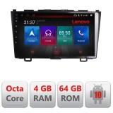 Navigatie Honda CR-V 2006-2012 E-009 Octa Core cu Android Radio Bluetooth Internet GPS WIFI DSP 4+64GB 4G RESIGILAT CarStore Technology