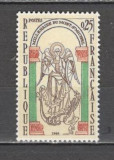 Franta.1966 1000 ani Biserica Mont Saint Michel XF.245, Nestampilat