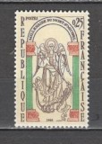 Franta.1966 1000 ani Biserica Mont Saint Michel XF.245, Nestampilat