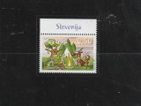 Slovenia 2007 - Europa CEPT, Cercetasi , dantelate, tabs MNH,Mi.644, cota 5,5