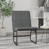vidaXL Scaun de relaxare, gri, 54x75x76 cm, piele artificială 351333