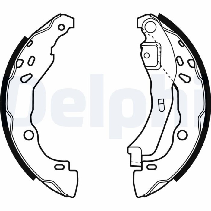 DELPHI LS1929 Set saboti frana