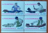 U.S.A-1977-''M&acirc;ini &icirc;ndem&acirc;natice pentru independenț'-SERIE SE 4VAL(CAT scot-4$)''-MNH-vezi-Scan