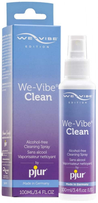 We-Vibe Clean - Spray pentru Curățare Jucării Erotice, 100 ml