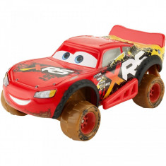 Masinuta metalica Fulger McQueen cu suspensii Cars Mud Racing foto