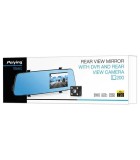 DVR auto si camera fata+spate in oglinda L200 PEIYING BASIC