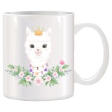 Cana alba personalizata Alpaca, INOVATIX&reg;. 330ml, Oem