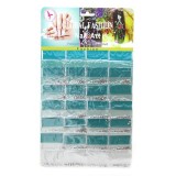 Cumpara ieftin Cristale pentru unghii, transparente, set 24 culori