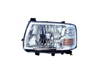 Far FORD RANGER, 11.2006-03.2009, DEPO, fata, partea stanga, tip bec H4+PY21W+W5W; manual; foto