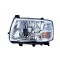 Far FORD RANGER, 11.2006-03.2009, DEPO, fata, partea stanga, tip bec H4+PY21W+W5W; manual;