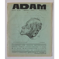 ADAM , REVISTA , redactor I. LUDO , NR. 48 , 1932