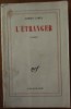 ALBERT CAMUS - L&#039;ETRANGER (ROMAN) [ED. GALLIMARD 1965 / LB. FRANCEZA]