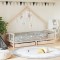 vidaXL Cadru pat copii cu sertare, 80x200 cm, lemn masiv de pin 834549