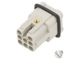 Conector HDC cu Inserturi de Contact Tată C146 Heavy Mate D