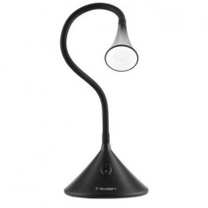 Lampa de masa GoGEN LL88B, 3.2W, gat flexibil, culoare neagra, clasa energetică