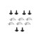 Set fixare scut protectie sub motor Fiat Croma 2005-2010; Opel Astra F, 1991-2002; Corsa D, 2006-2014; Corsa/Combo 1993-2003, Corsa E 11.2014-; SAAB