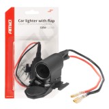 Priza bricheta auto AMiO cu capac, 12V/24V, pentru alimentare accesorii