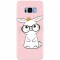 Husa silicon pentru Samsung S8, Cute Rabbit