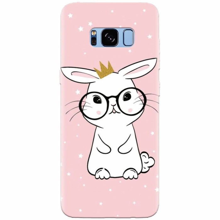 Husa silicon pentru Samsung S8 Plus, Cute Rabbit