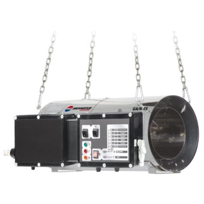 Tun de caldura SUSPENDAT GA/N 45 BIEMMEDUE, 45kW, debit 2500mcb/h, GAZ METAN