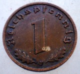 2.780 GERMANIA 1 REICHSPFENNIG 1938 D, Europa, Bronz