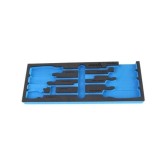 Organizator, insertie din spuma profilata pentru surubelnite, 390 x 140 x 30 mm, Asta