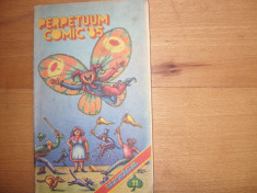 ALMANAH PERPETUUM COMIC &amp;#039;85 ( URZICA ) - format mai mare, bogat ilustrat * foto