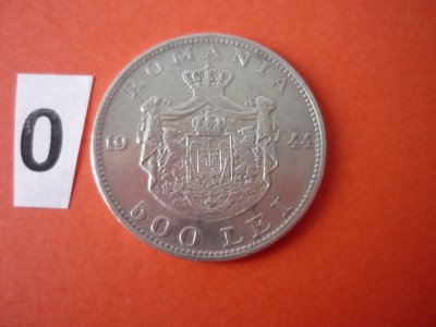 500 LEI 1944 ARGINT ***** foto