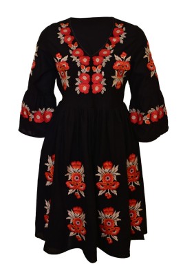 Rochie dama casual RD2, negru , marimea M foto
