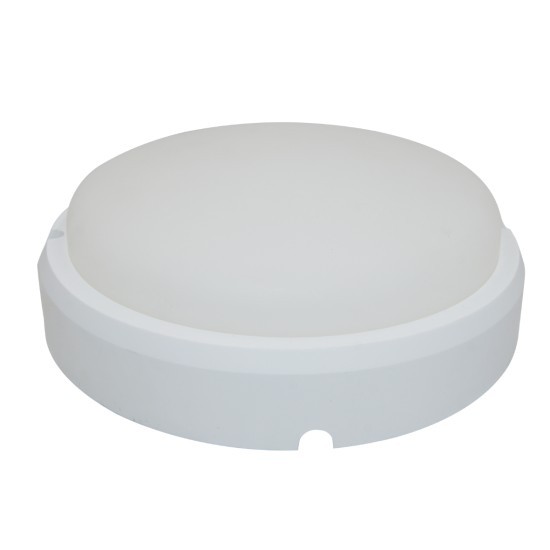Aplica LED BAT Rotunda 12W=100W, 3000K, lumina calda, cu protectie IP65