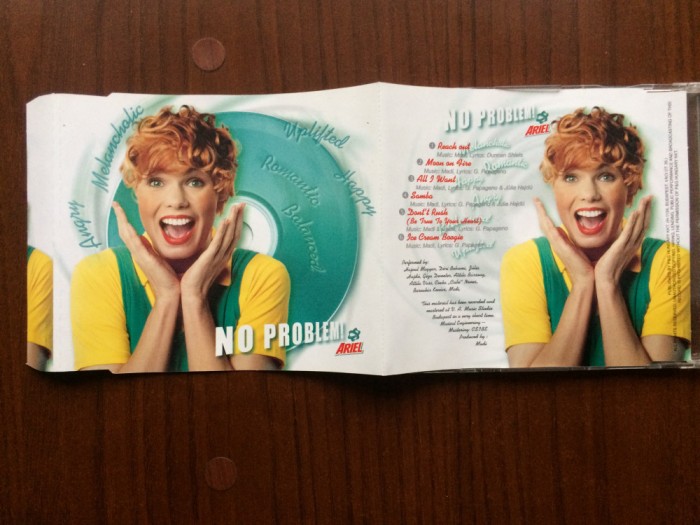 no problem ariel various compilatie promo cd disc muzica electro pop rock VG+