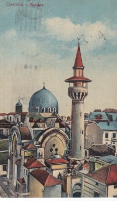 Constanta. Moschea (circulata circa 1920) foto