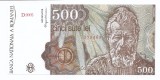 Romania 500 lei 1991 Ianuarie - Constantin Brancusi (279461) P-98a- UNC !!!