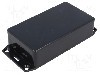 Carcasa ABS, 62mmx112mmx31mm, IP54, HAMMOND - 1591BFLBK