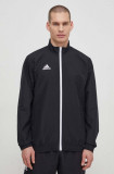 Adidas Performance jacheta de antrenament Entrada 22 H57534 culoarea negru, de tranziție H57534