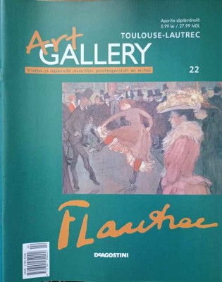 REVISTA ART GALLERY NR.22 TOULOUSE-LAUTREC-EDITOR PETROS KAPNISTOS-250365 foto