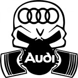 Cumpara ieftin Sticker Audi Toxic